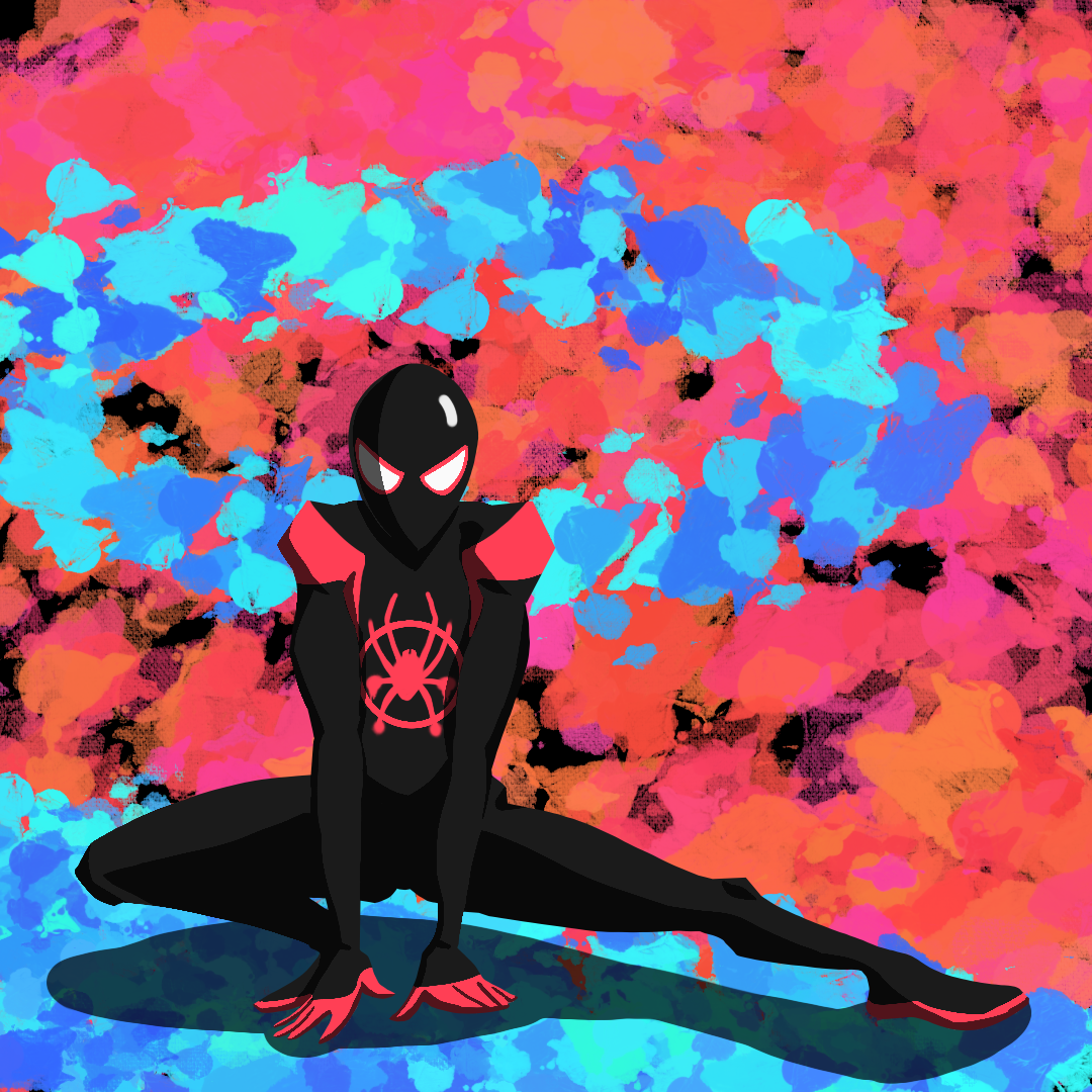 Fan Art! Miles Morales in his Spidey outfit from Into the Spiderverse.